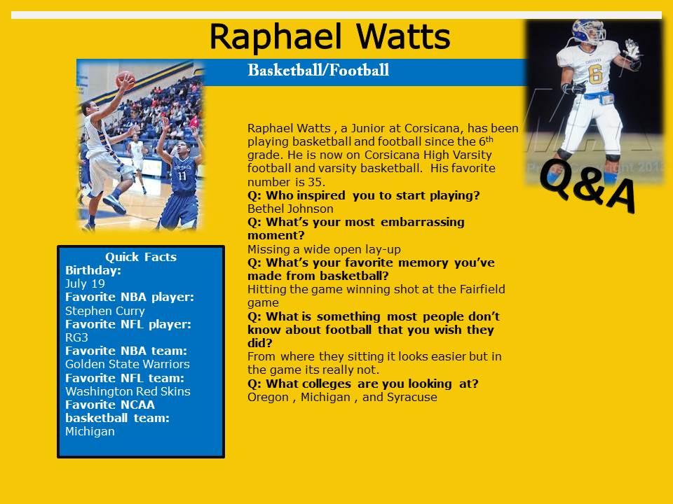 Raphael Watts