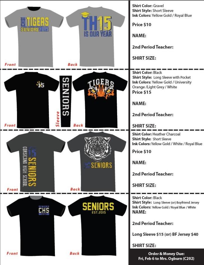 Class of 2015 Shirts