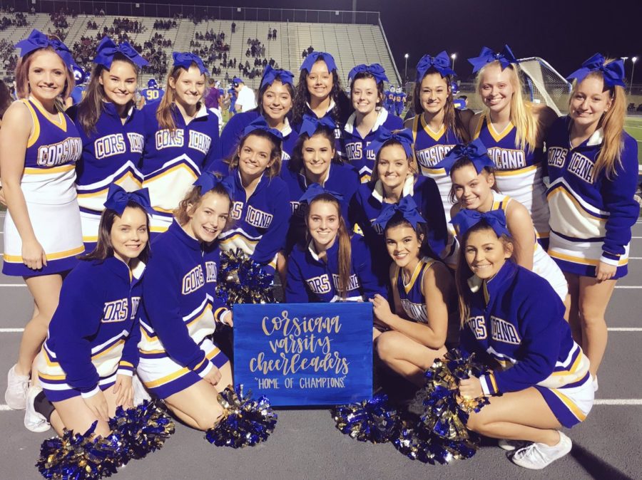 Varsity Cheer Competes