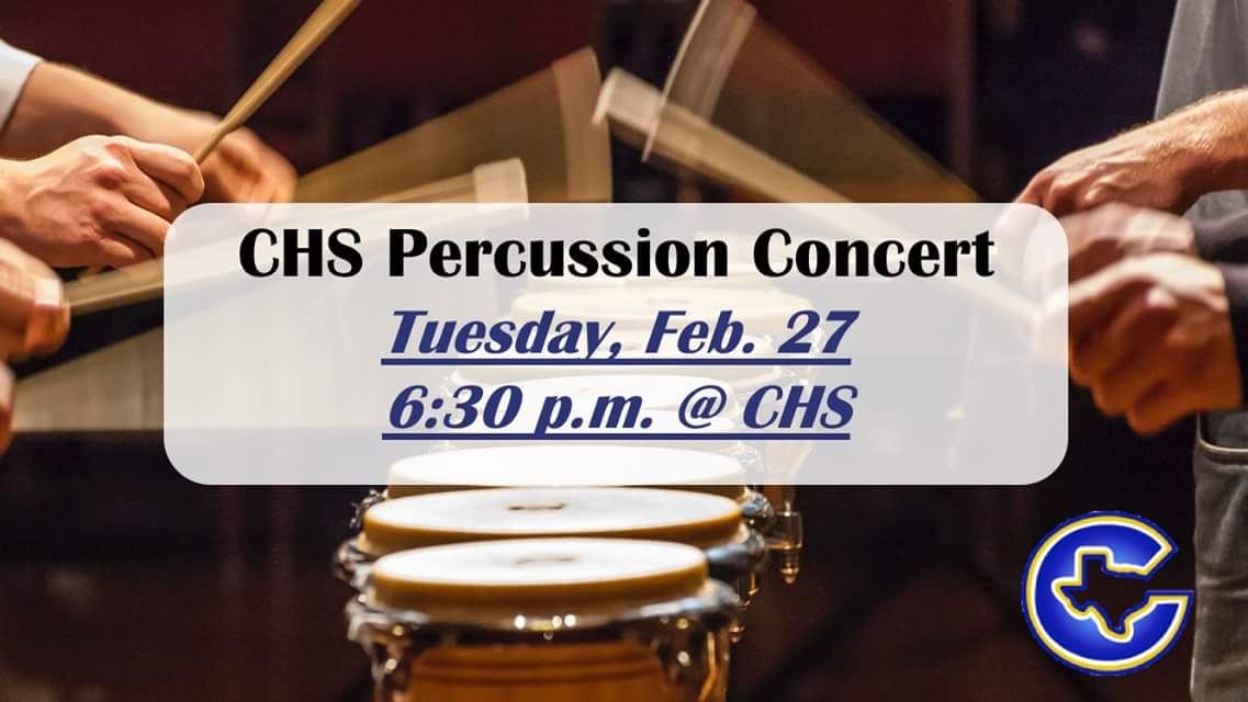 CHS+Percussion+Concert