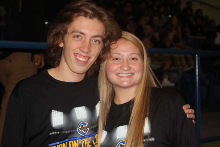 Allison Spence and Corbin Hill are Corsicana High Schools MCS (Master of Ceremonies). Every pep rally they are always on the floor making the students in the stands go wild. These two never disappoint anyone and always have people up off their seat