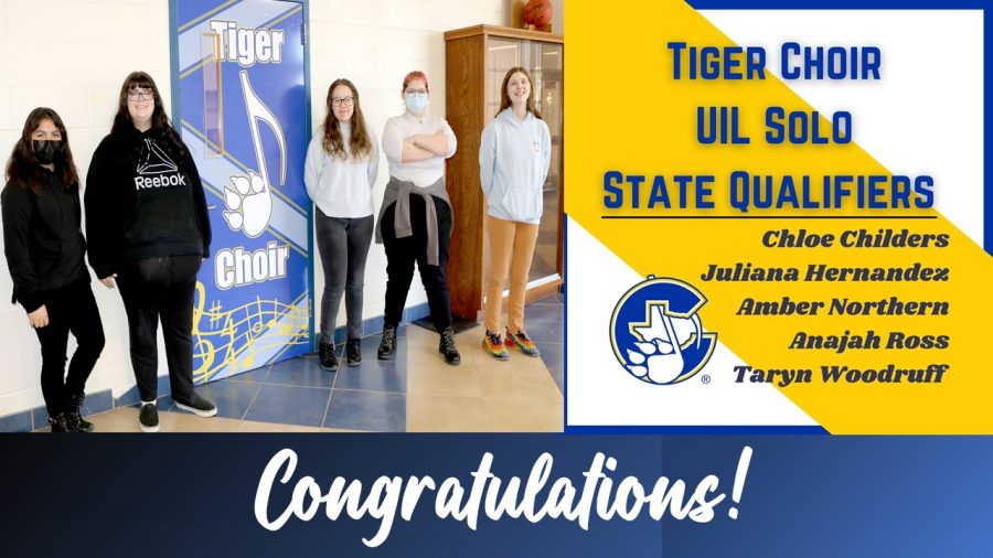 Tiger Choir State Qualifiers